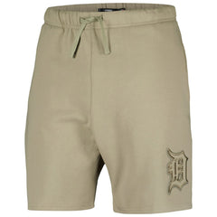 Detroit Tigers Pro Standard Neutral Fleece Shorts - Khaki Shorts