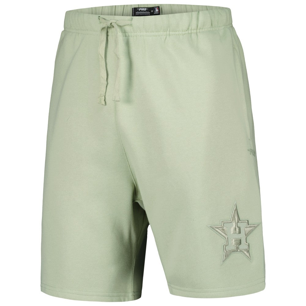 Houston Astros Pro Standard Neutral Fleece Shorts - Light Green Shorts