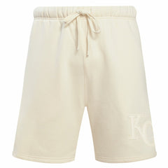 Kansas City Royals Pro Standard Neutral Fleece Shorts - Cream Shorts