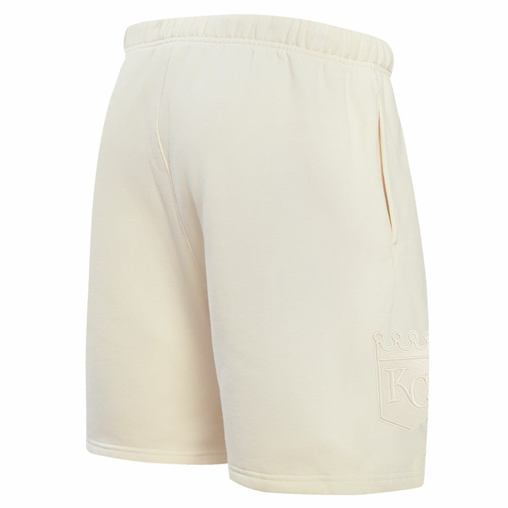 Kansas City Royals Pro Standard Neutral Fleece Shorts - Cream Shorts