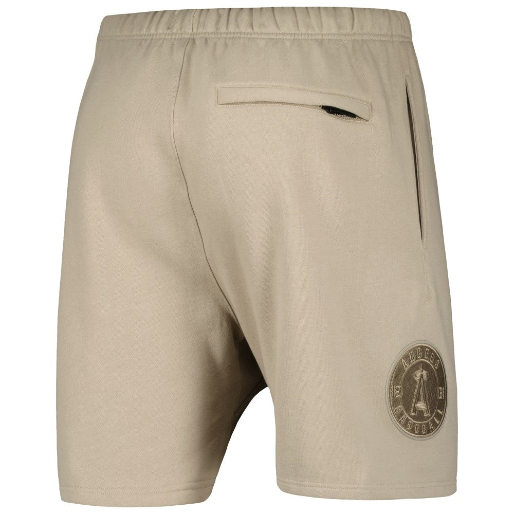 Los Angeles Angels Pro Standard Neutral Fleece Shorts - Khaki Shorts