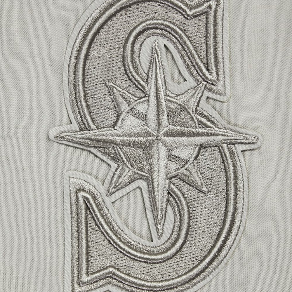 Seattle Mariners Pro Standard Oversized Neutral CJ Dropped Shoulders T-Shirt - Tan T-shirts