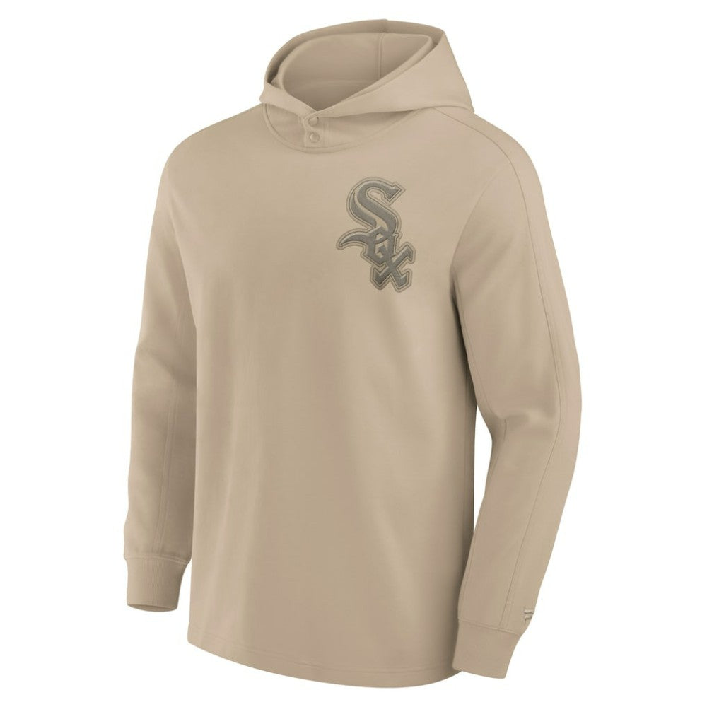 Chicago White Sox Fanatics Elements Lightweight Fleece Hoodie - Khaki Hoodies