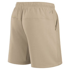 Los Angeles Dodgers Fanatics Unisex Elements Super Soft Fleece Shorts - Khaki Shorts