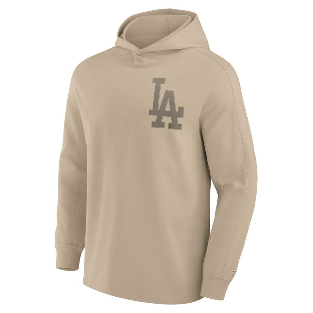 Los Angeles Dodgers Fanatics Elements Lightweight Fleece Hoodie - Khaki Hoodies
