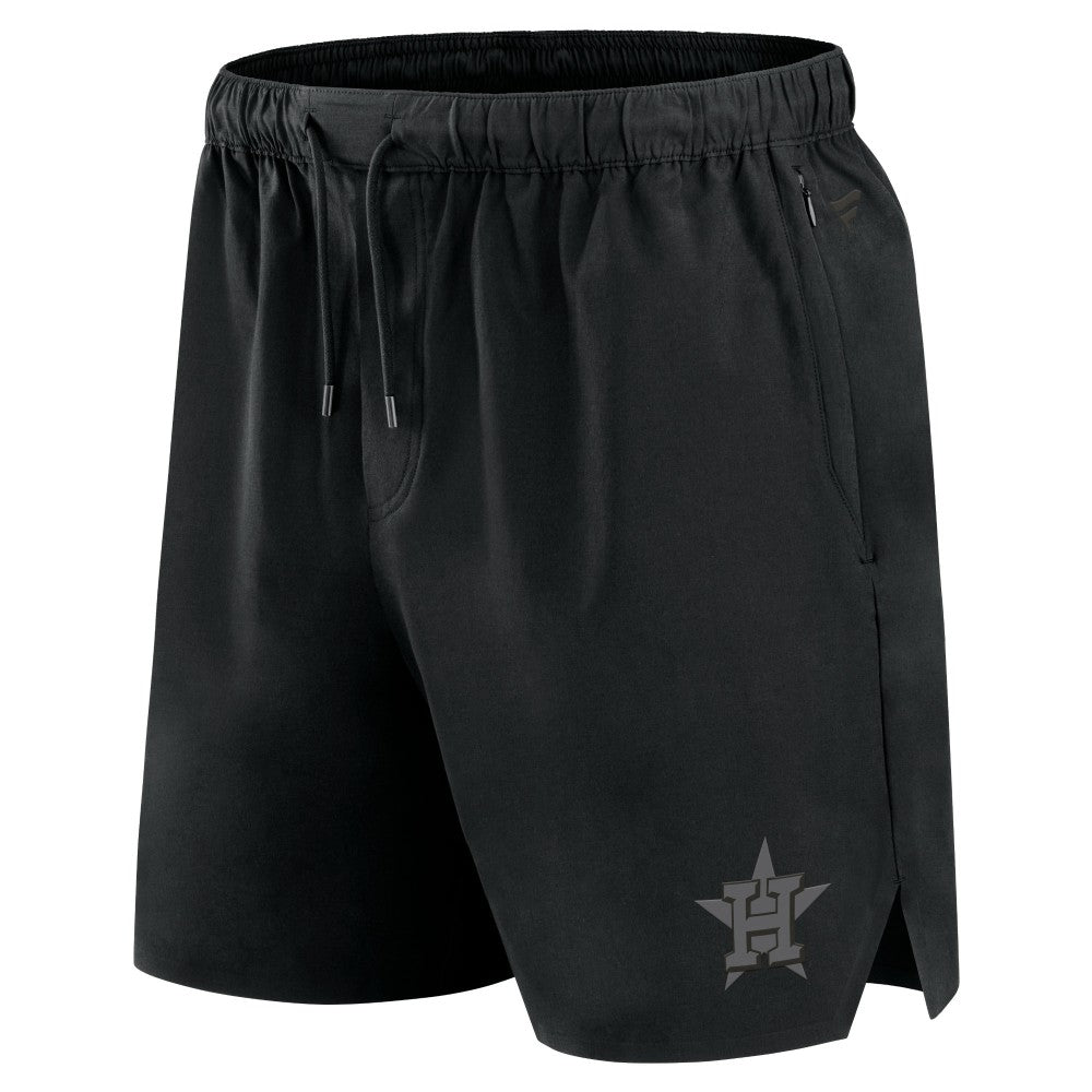 Houston Astros Fanatics Front Office Micro Tonal Shorts - Black Shorts