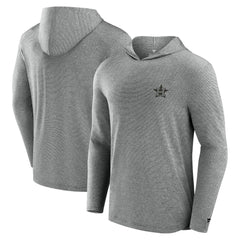 Houston Astros Fanatics Front Office Tech Lightweight Hoodie T-Shirt - Black Hoodies