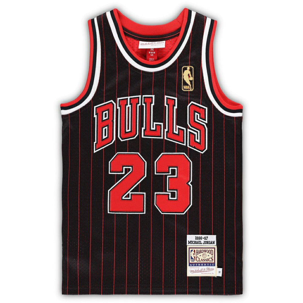 Michael Jordan Chicago Bulls Preschool 1996/97 Hardwood Classics Authentic Jersey Black