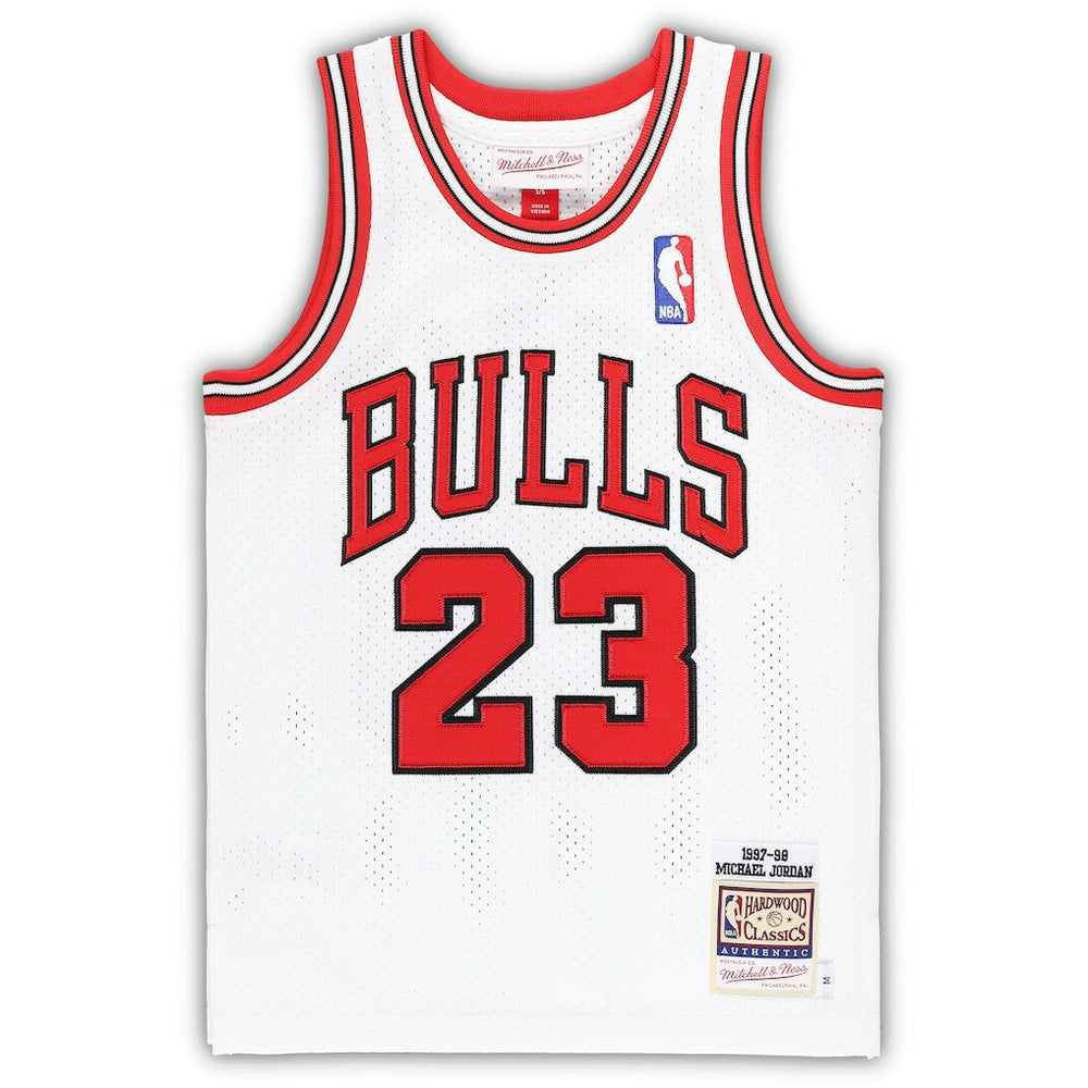 Michael Jordan Chicago Bulls Preschool 1997/98 Hardwood Classics Authentic Jersey White