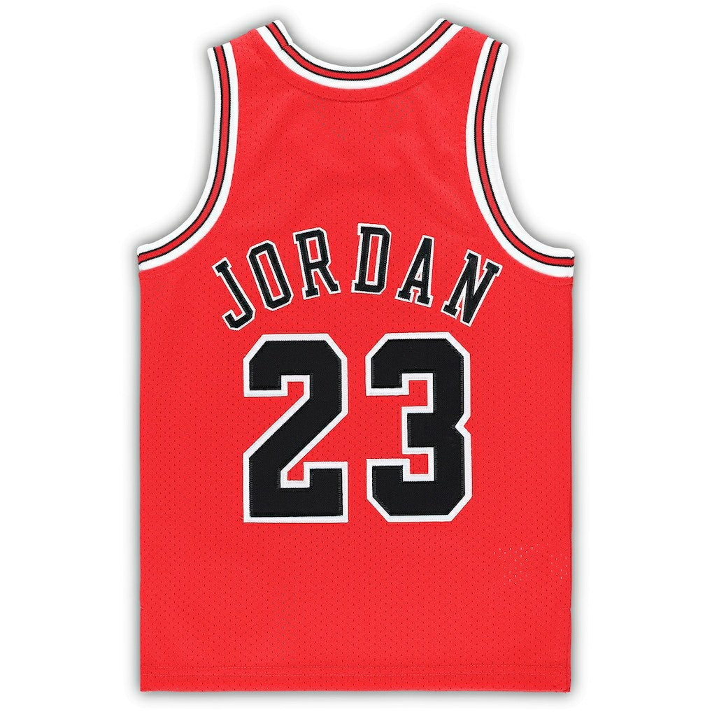 Michael Jordan Chicago Bulls Preschool 1997/98 Hardwood Classics Authentic Jersey Red