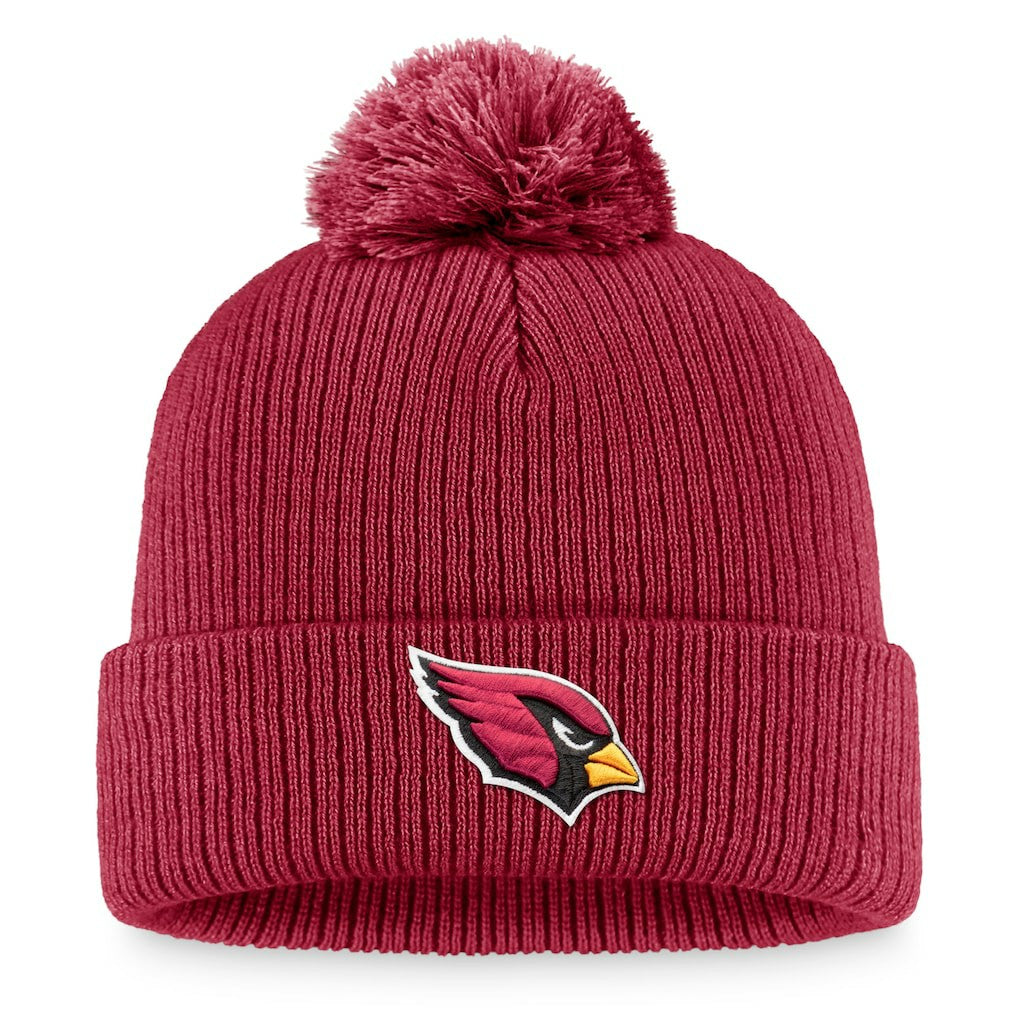 Arizona Cardinals Women's Cuffed Knit Hat with Pom Cardinal