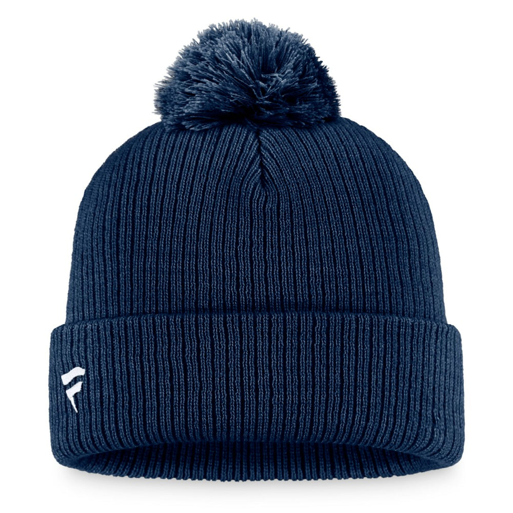 Tennessee Titans Women's Cuffed Knit Hat with Pom Navy