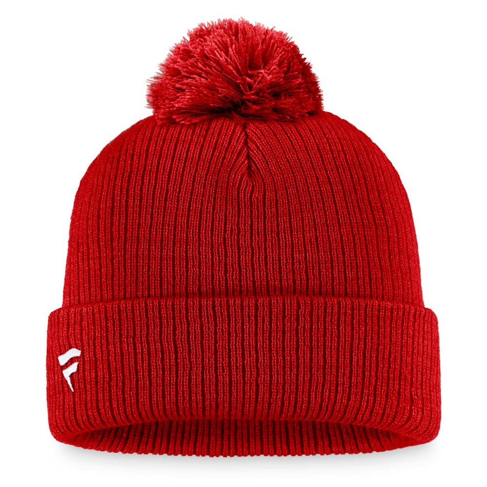 Tampa Bay Buccaneers Women's Cuffed Knit Hat with Pom Red