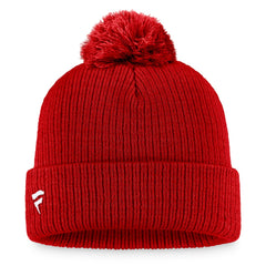 Tampa Bay Buccaneers Women's Cuffed Knit Hat with Pom Red