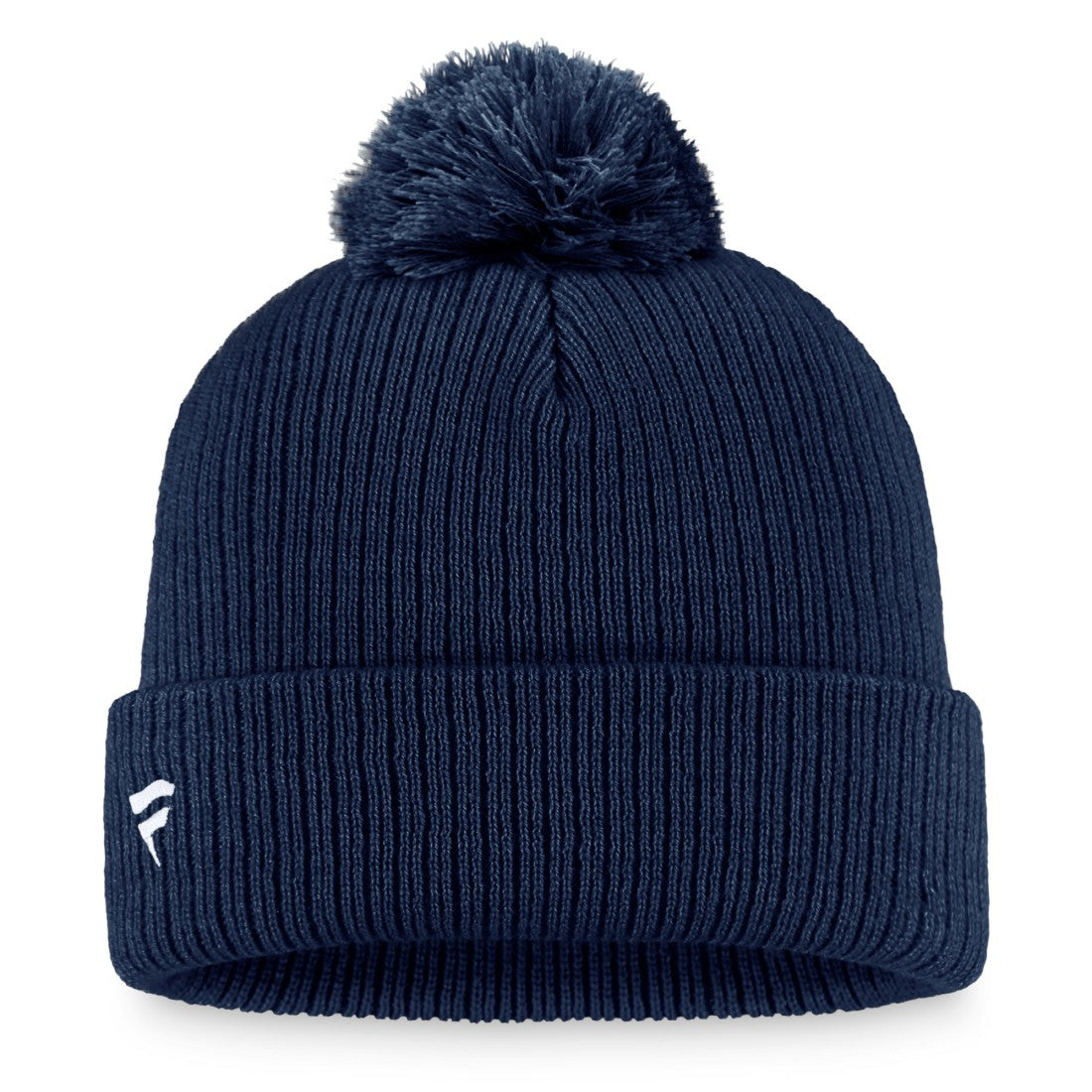 Tennessee Titans Women's Logo Cuffed Knit Hat with Pom Navy