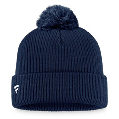 Tennessee Titans Women's Logo Cuffed Knit Hat with Pom Navy