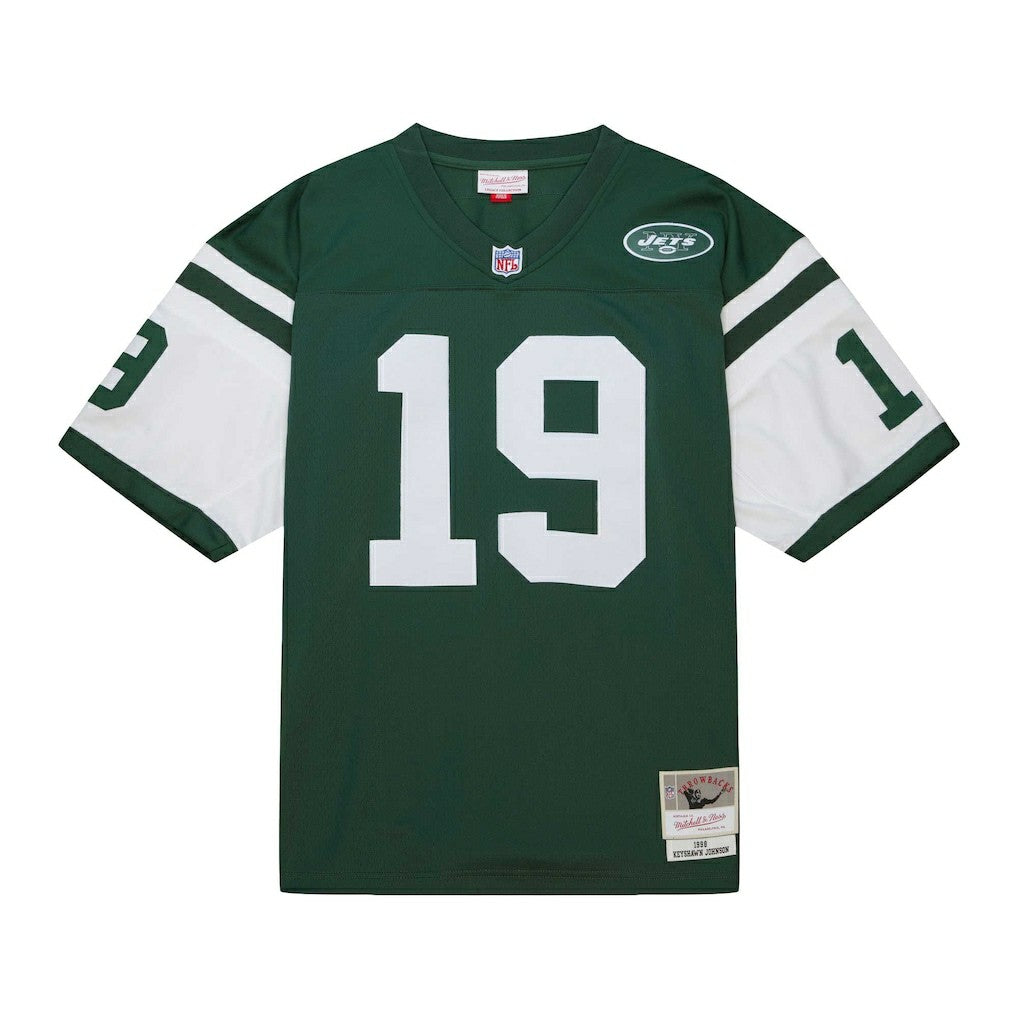 Keyshawn Johnson New York Jets Legacy Replica Jersey Green