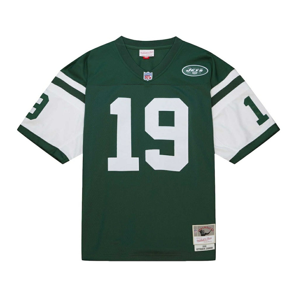 Keyshawn Johnson New York Jets Legacy Replica Jersey Green