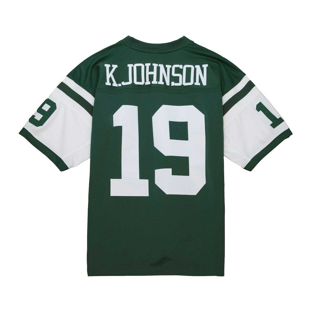 Keyshawn Johnson New York Jets Legacy Replica Jersey Green