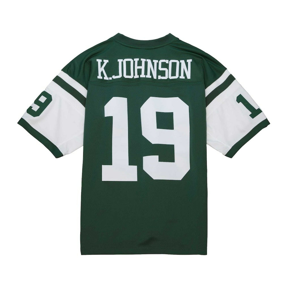 Keyshawn Johnson New York Jets Legacy Replica Jersey Green