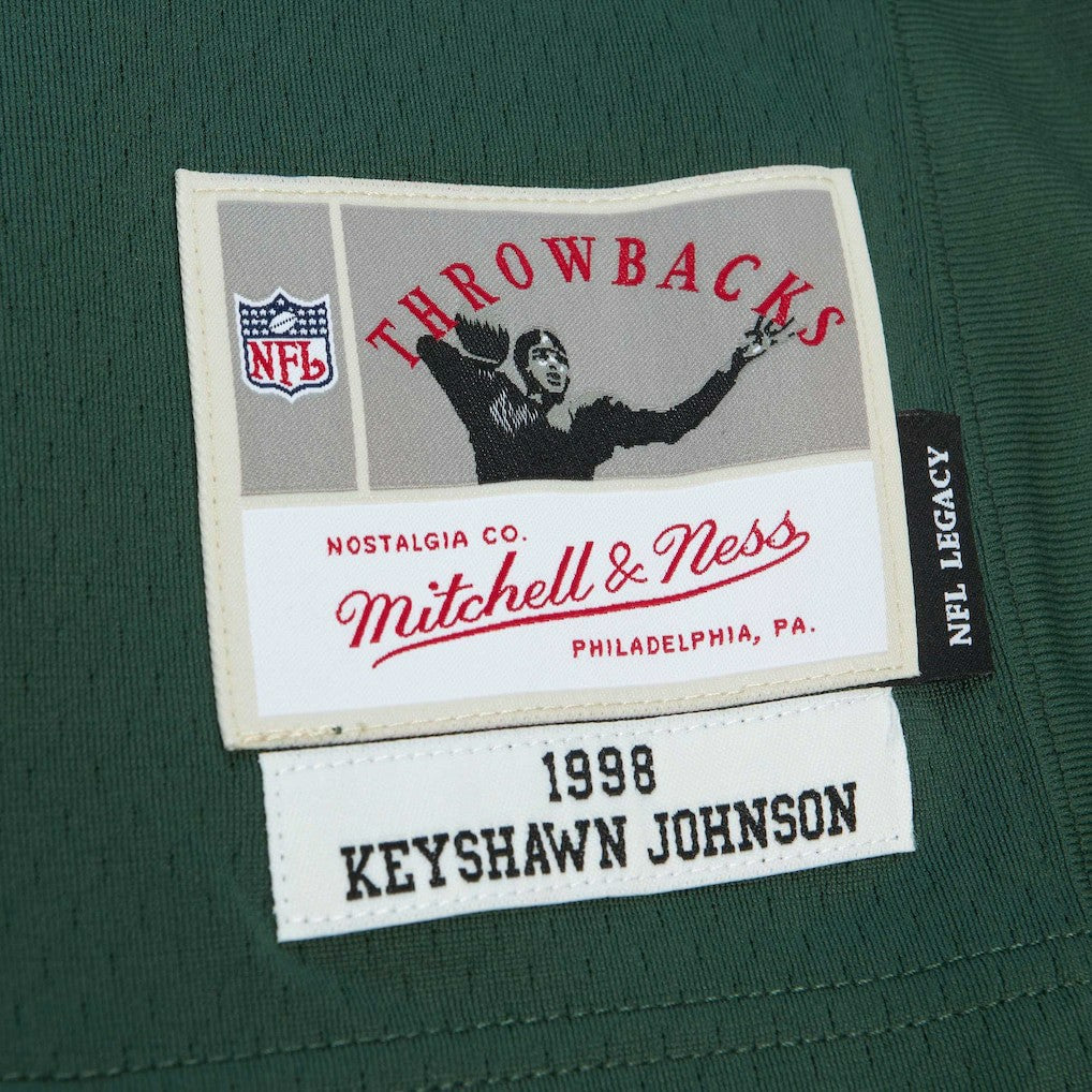 Keyshawn Johnson New York Jets Legacy Replica Jersey Green