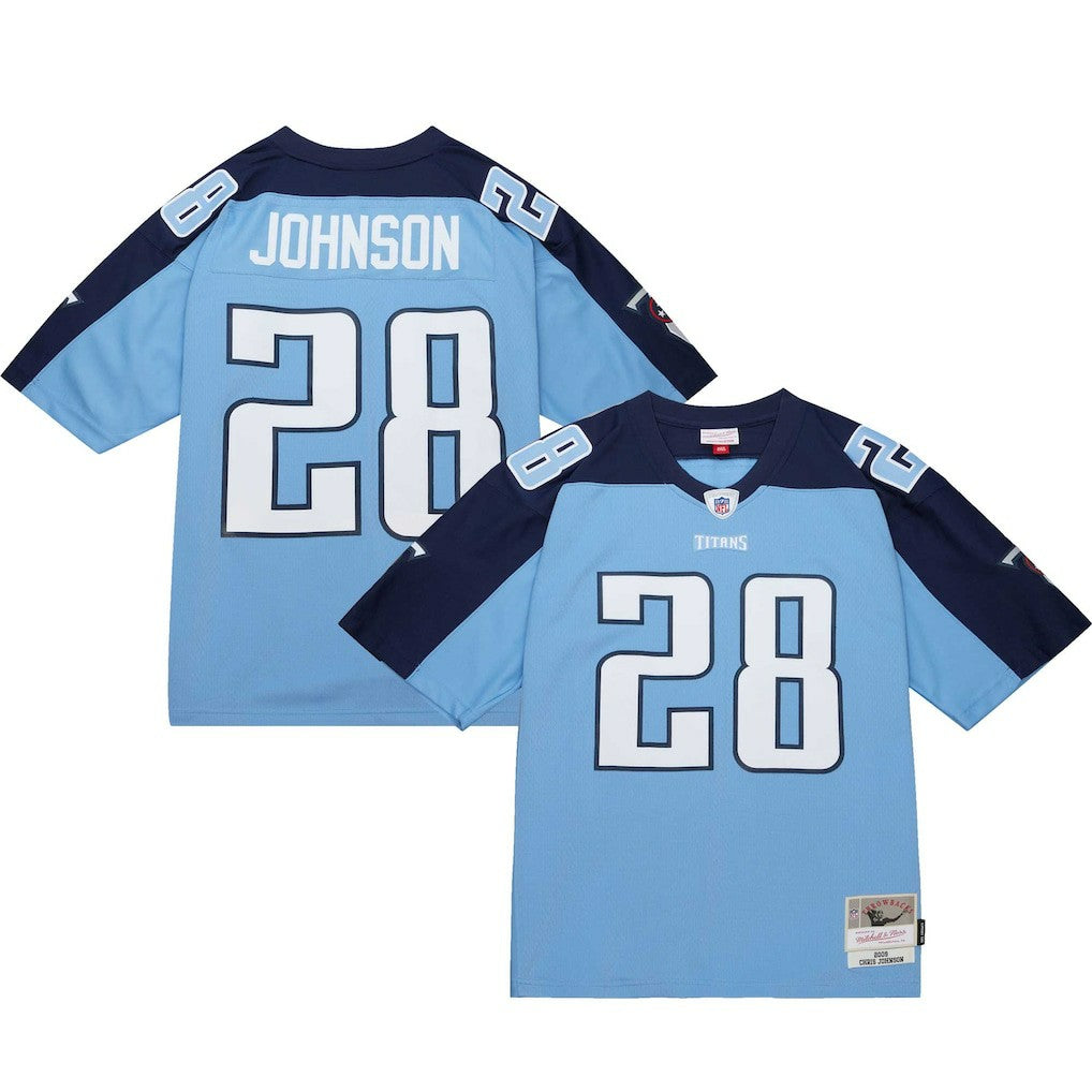 Chris Johnson Tennessee Titans Legacy Replica Jersey Light Blue