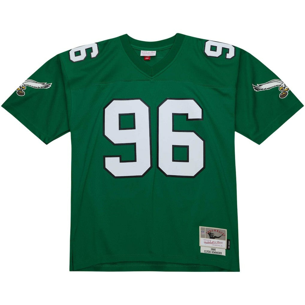 Clyde Simmons Philadelphia Eagles Legacy Replica Jersey Kelly Green