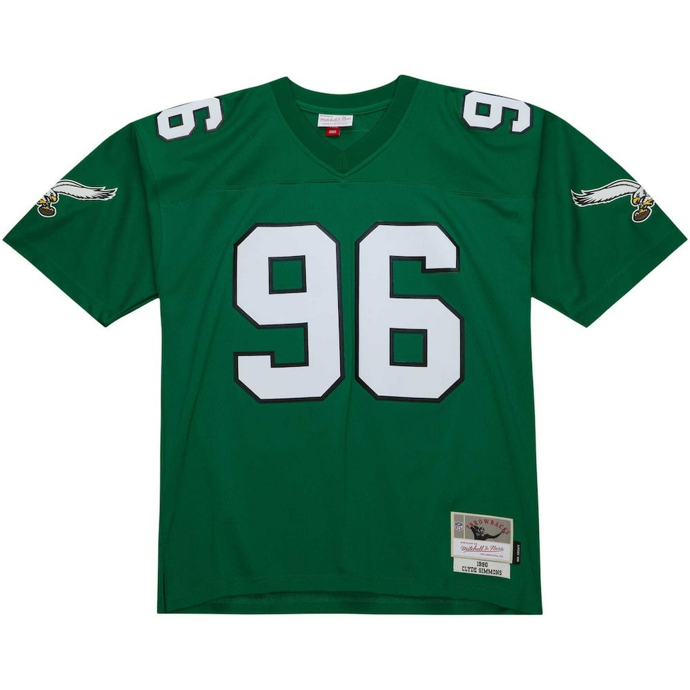 Clyde Simmons Philadelphia Eagles Legacy Replica Jersey Kelly Green