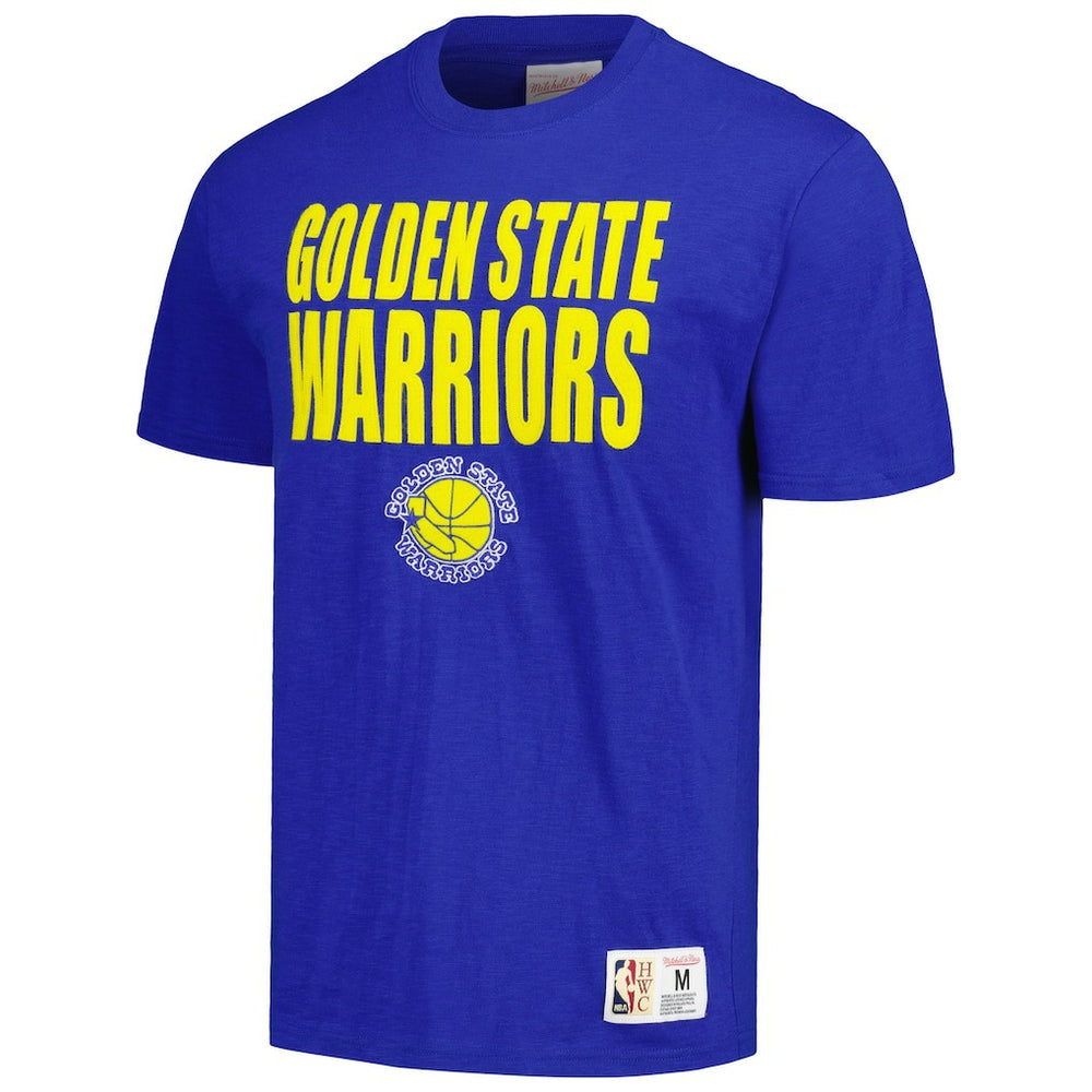 Golden State Warriors Hardwood Classics Legendary Slub T-Shirt Royal