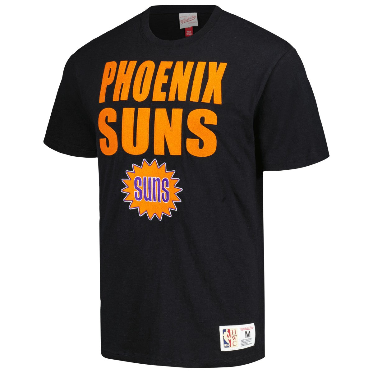 Phoenix Suns Hardwood Classics Legendary Slub T-Shirt Black