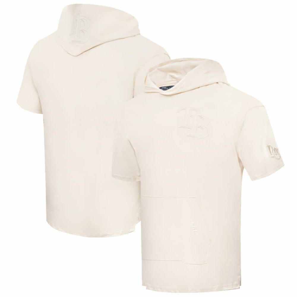 Tampa Bay Rays Pro Standard Neutral Hoodie T-Shirt - Cream Hoodies