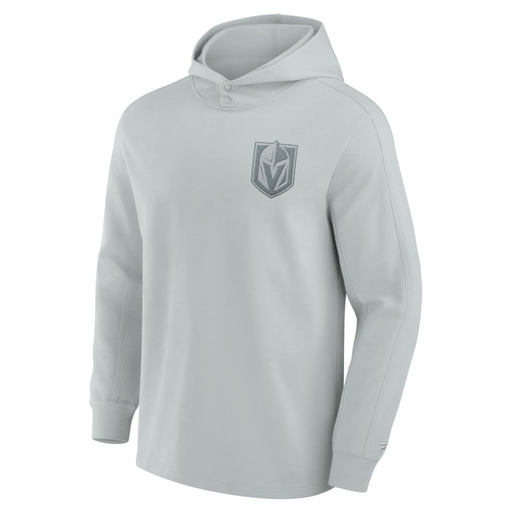 NHL Vegas Golden Knights Fanatics Elements Lightweight Tri-Blend Fleece Hoodie - Gray