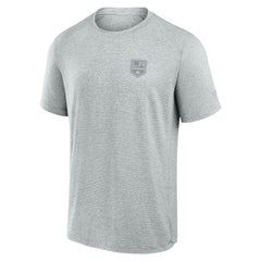 NHL Los Angeles Kings Fanatics Front Office Tech T-Shirt - Gray