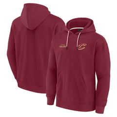 Cleveland Cavaliers Unisex Elements Super Soft Fleece Pullover Hoodie Wine