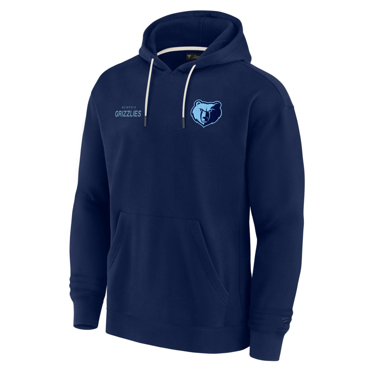 Memphis Grizzlies Unisex Elements Super Soft Fleece Pullover Hoodie Navy