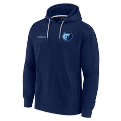 Memphis Grizzlies Unisex Elements Super Soft Fleece Pullover Hoodie Navy