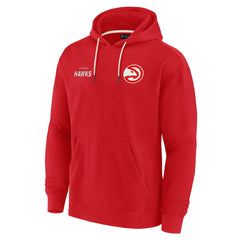 Atlanta Hawks Unisex Elements Super Soft Fleece Pullover Hoodie Red
