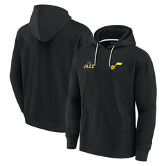 Utah Jazz Unisex Elements Super Soft Fleece Pullover Hoodie Black