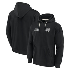Sacramento Kings Unisex Elements Super Soft Fleece Pullover Hoodie Black
