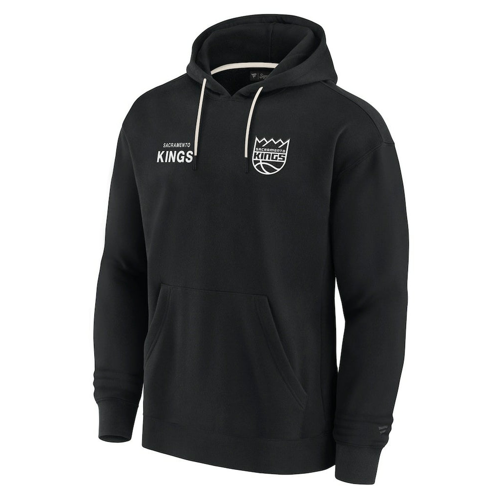 Sacramento Kings Unisex Elements Super Soft Fleece Pullover Hoodie Black