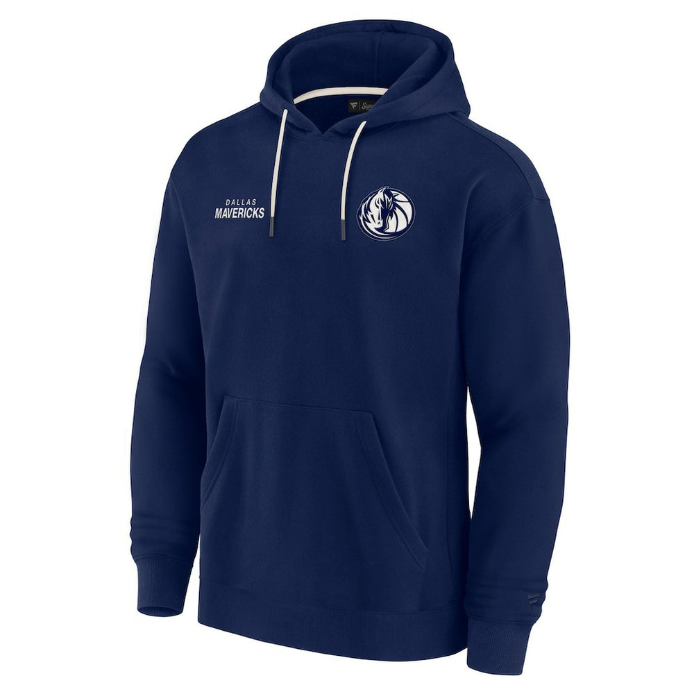 Dallas Mavericks Unisex Elements Super Soft Fleece Pullover Hoodie Navy