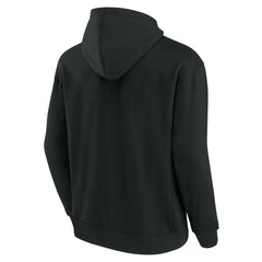 Toronto Raptors Unisex Elements Super Soft Fleece Pullover Hoodie Black