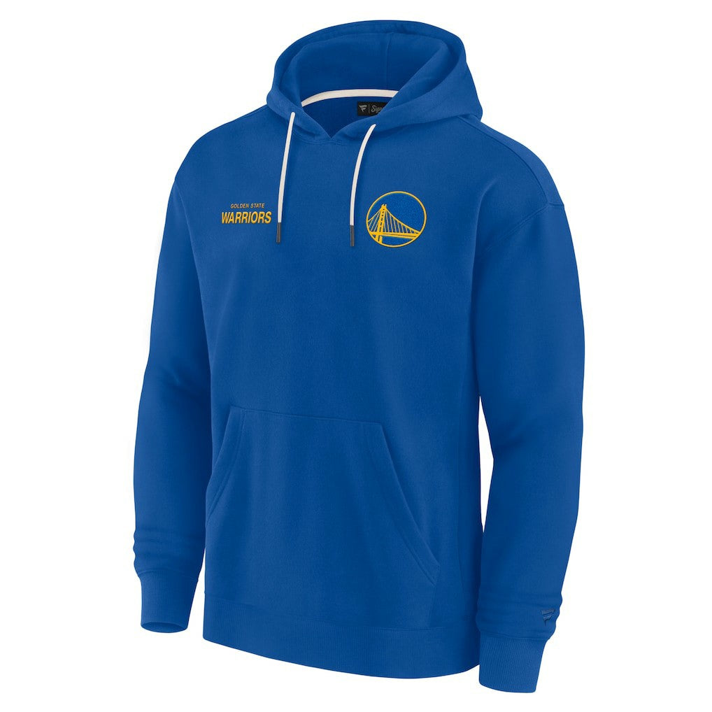 Golden State Warriors Unisex Elements Super Soft Fleece Pullover Hoodie Royal