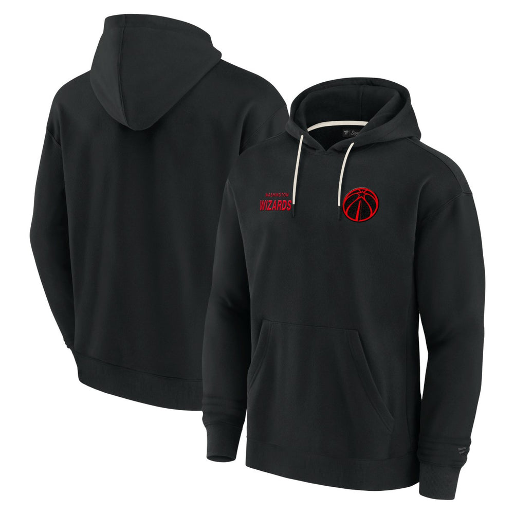 Washington Wizards Unisex Elements Super Soft Fleece Pullover Hoodie Black