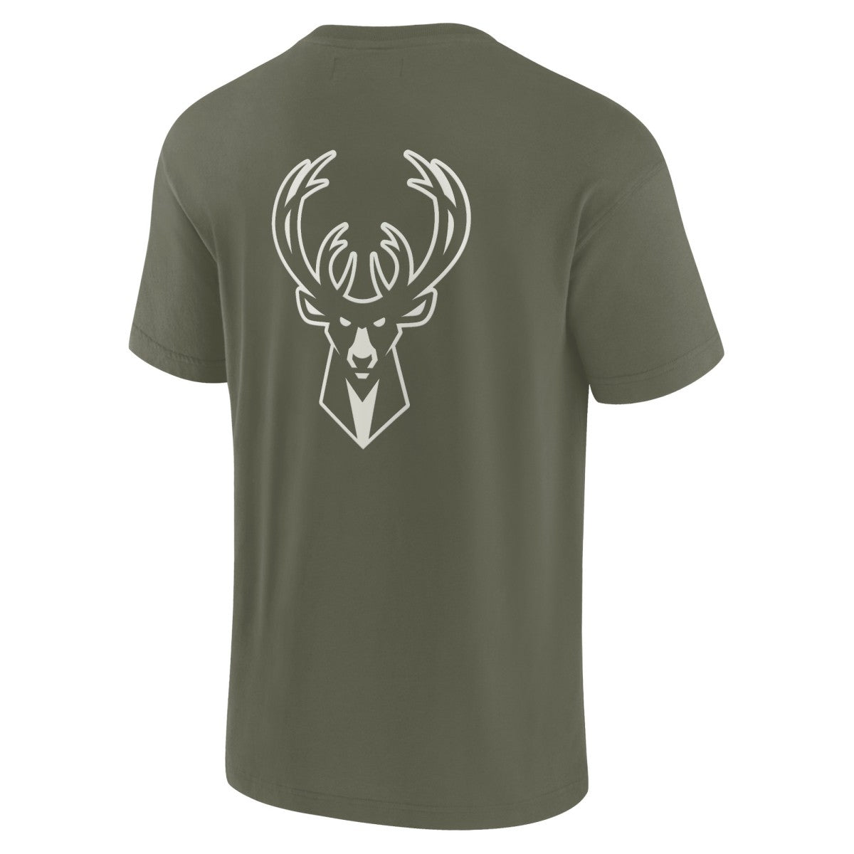 Milwaukee Bucks Unisex Elements Super Soft Short Sleeve T-Shirt Olive