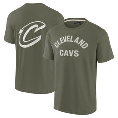 Cleveland Cavaliers Unisex Elements Super Soft Short Sleeve T-Shirt Olive