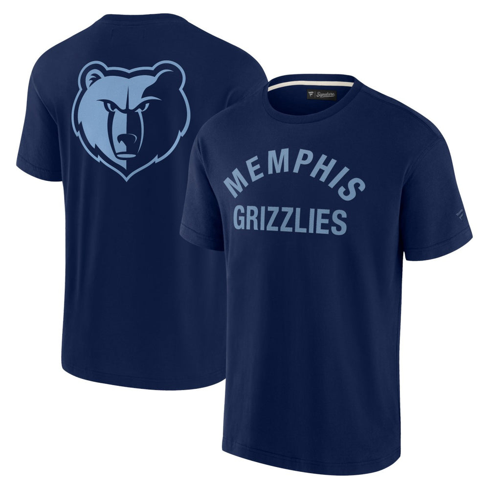 Memphis Grizzlies Unisex Elements Super Soft Short Sleeve T-Shirt Navy