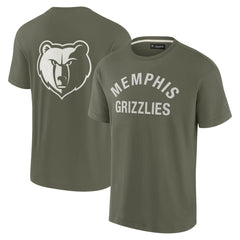 Memphis Grizzlies Unisex Elements Super Soft Short Sleeve T-Shirt Olive