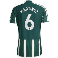 Lisandro Martínez Manchester United 2023/24 Away Player Jersey Green