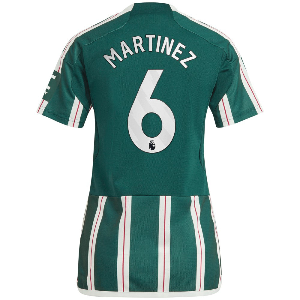 Lisandro Martínez Manchester United Women's 2023/24 Away Replica Player Jersey Green